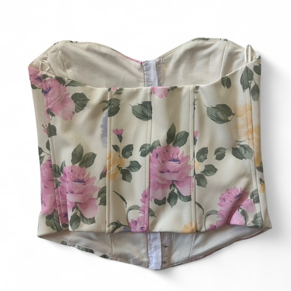 Zara Floral Corset Top - Picture 2 of 4